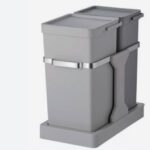 سطل 2 قلو زیر سینک ریلی 35 لیتری ملونی Melloni کد 9176