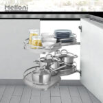 لمن کرنر کابینت زمینی آرام بند نانو کوتینگ ملونی Melloni کد WB2207